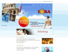 Tablet Screenshot of lora-reisen.com
